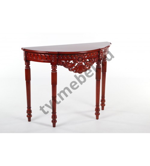 CSR-01Столик-консоль ANTIQUE, 100*40(80) см, цвет: вишня